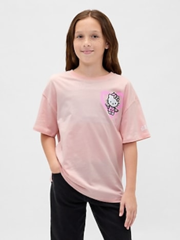 Kids Oversized Graphic T-Shirt