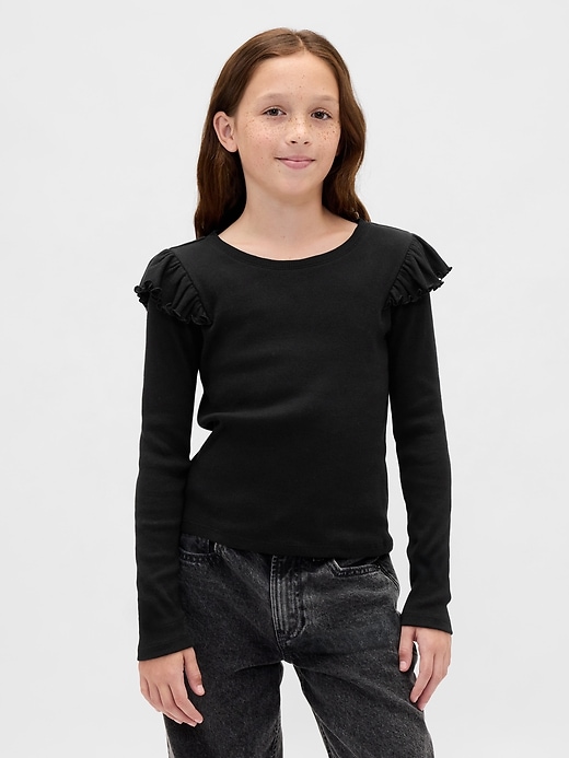Image number 1 showing, Kids Rib Flutter T-Shirt