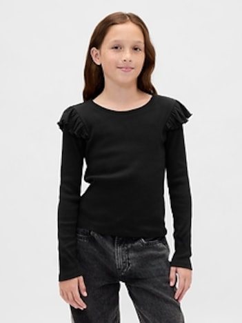 Kids Rib Flutter T-Shirt