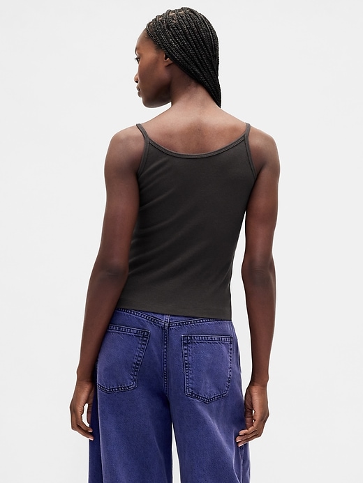 Image number 2 showing, Gap × Disney Tim Burton’s The Nightmare Before Christmas Mini Rib Tank Top