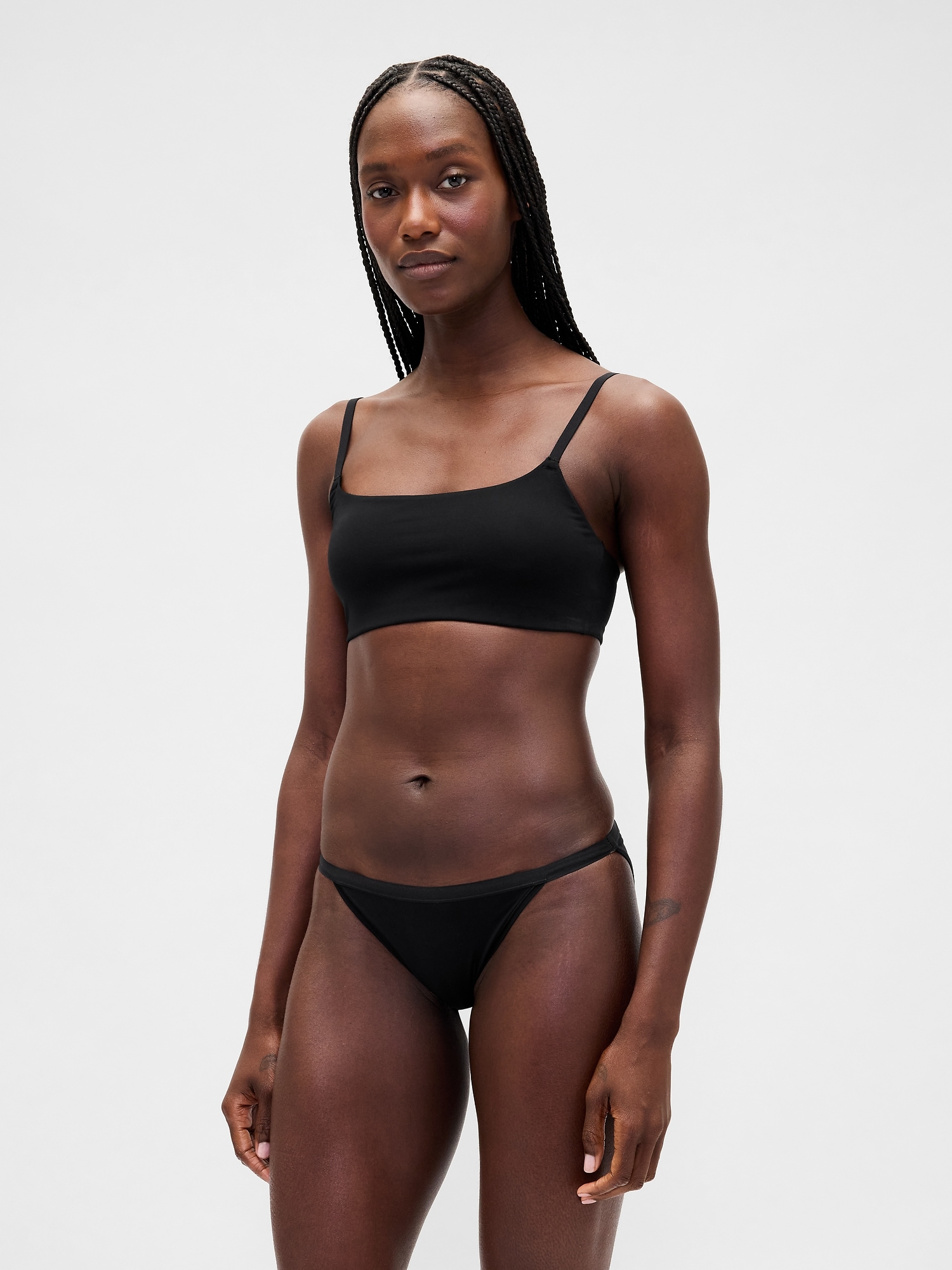 SecondSkin Bralette - True Black