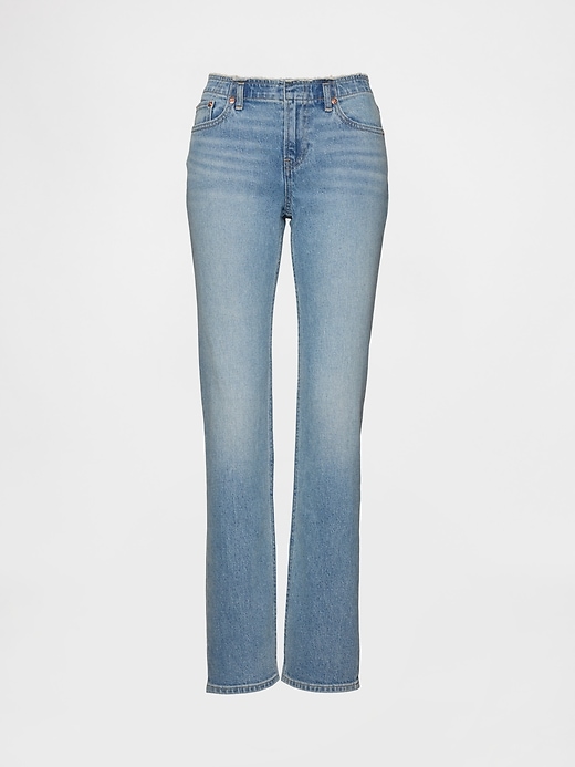 Image number 7 showing, Low Rise '90s Slim Straight Jeans