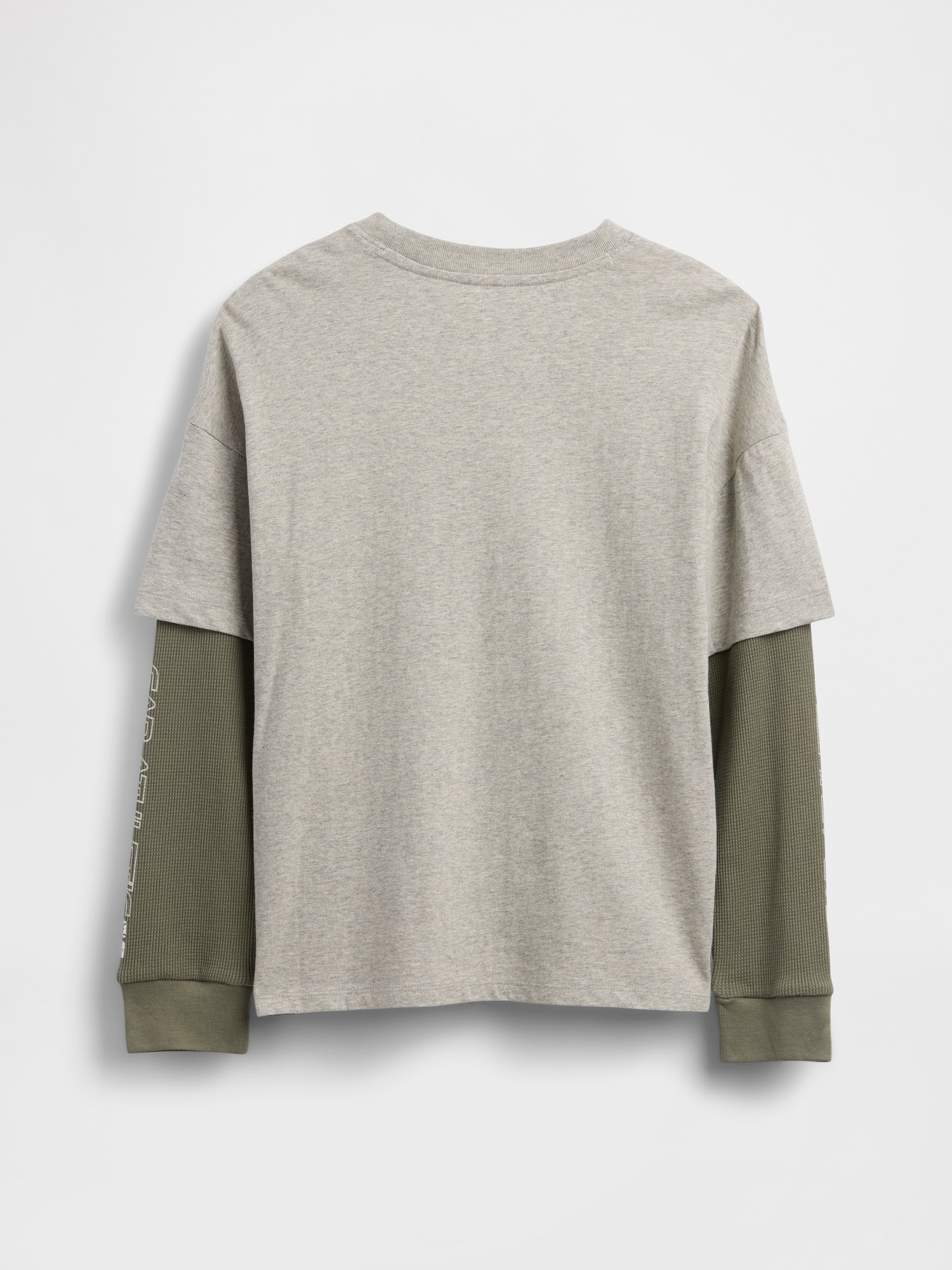 Детские футболки Gap Kids 2-in-1 Graphic Logo T-Shirt — фото 2