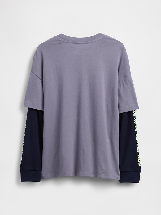 Image number 2 showing, Kids 2-in-1 Graphic Logo T-Shirt