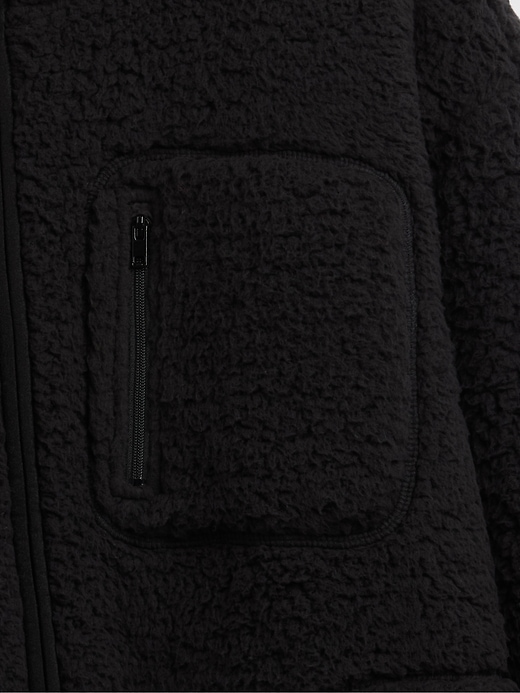 Image number 3 showing, GapFit Reversible Sherpa Jacket