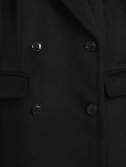 Image number 4 showing, Wool-Blend Chesterfield Coat