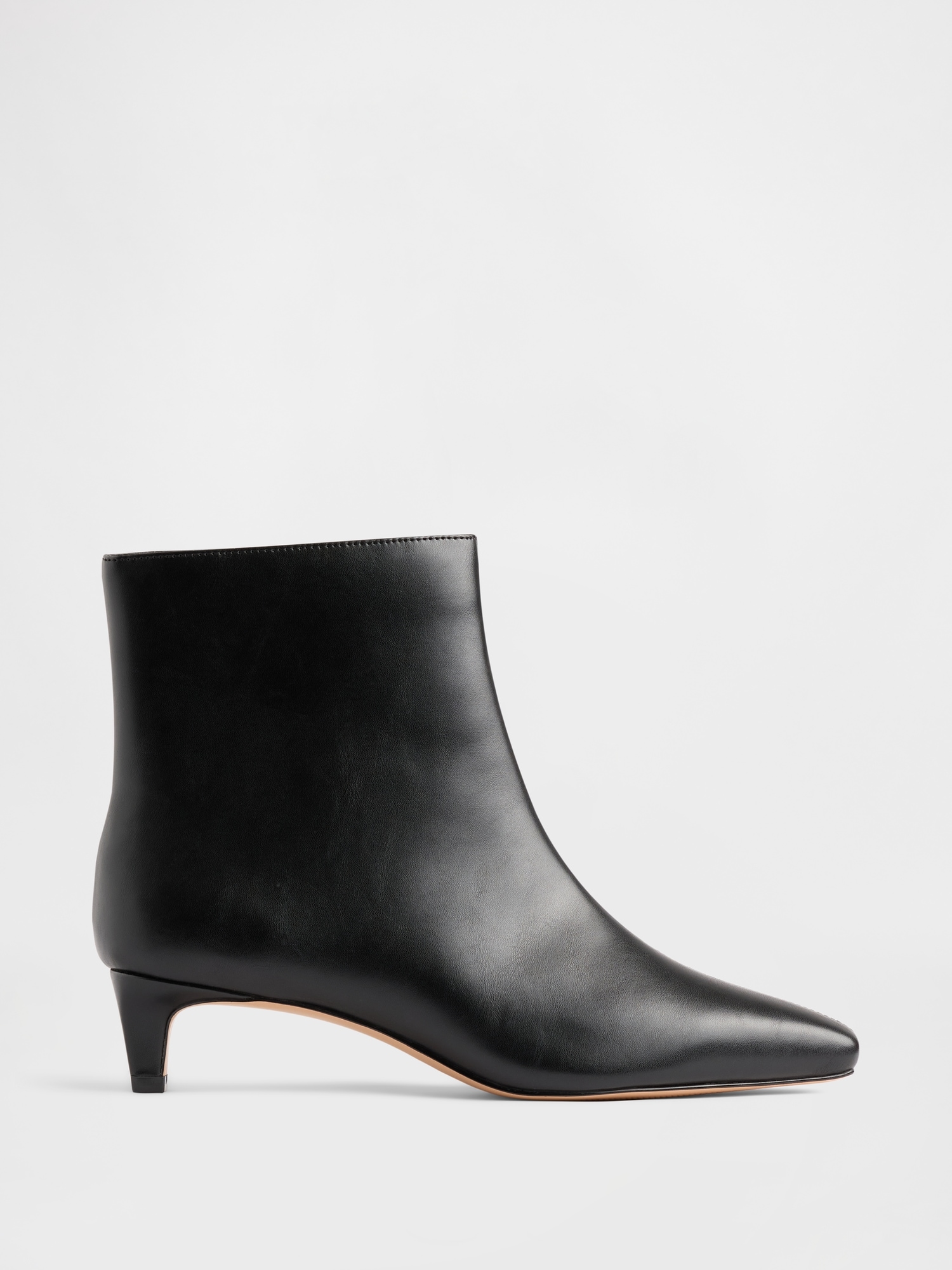 Gap Kitten Heel Pointy Boots In Multi