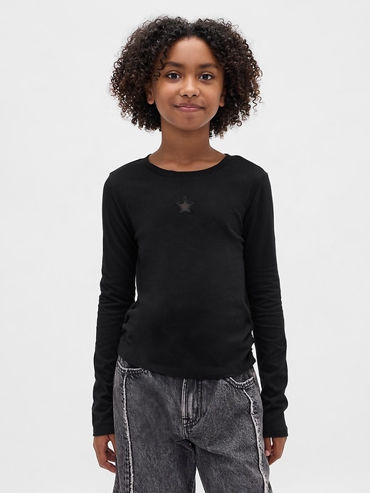 Image number 1 showing, Kids Ruched Side T-Shirt