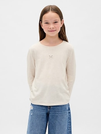 Kids Ruched Side T-Shirt