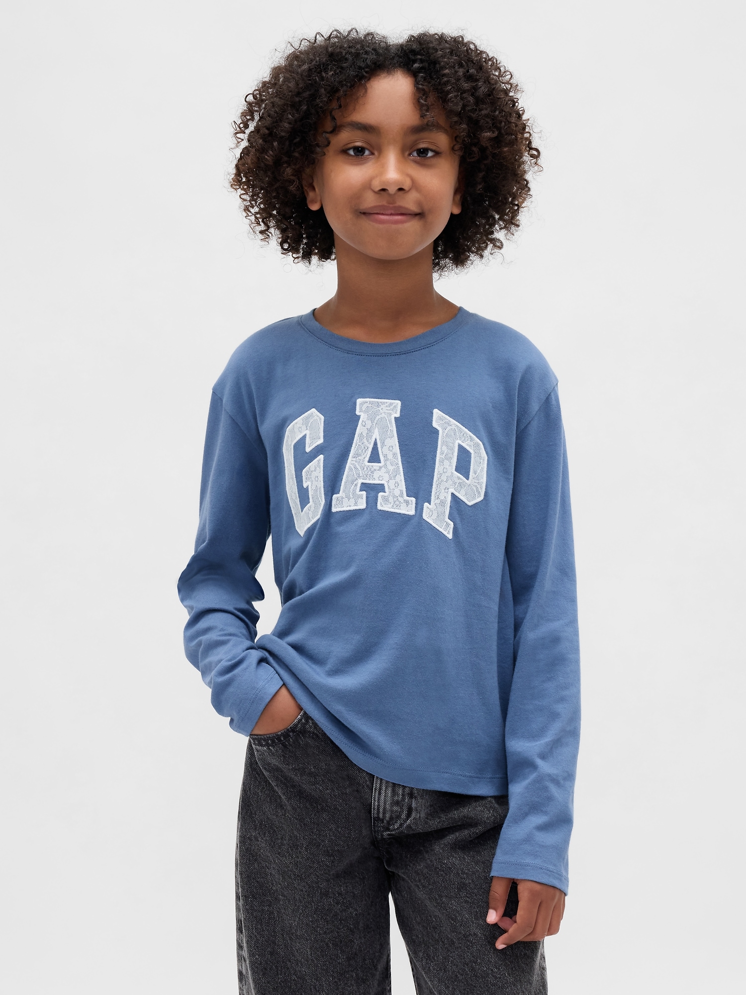 Kids Relaxed Graphic T-Shirt - Bainbridge Blue