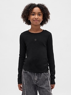 Kids Ruched Side T-Shirt