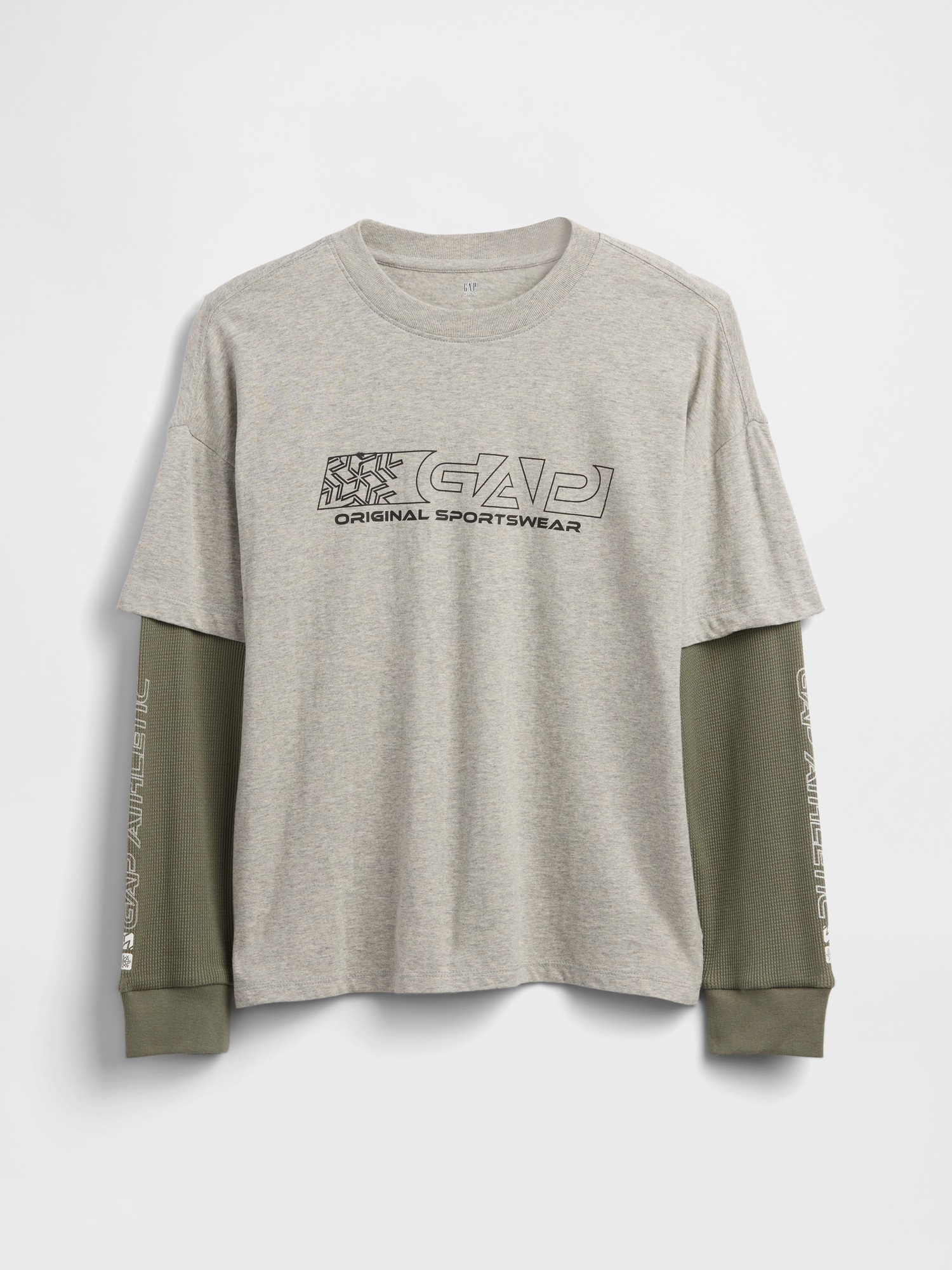 Детские футболки Gap Kids 2-in-1 Graphic Logo T-Shirt