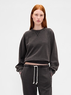 Heavyweight French Terry Raglan Sweatshirt