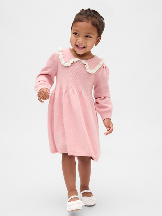Image number 1 showing, Baby & Toddler CashSoft Sweater Dress