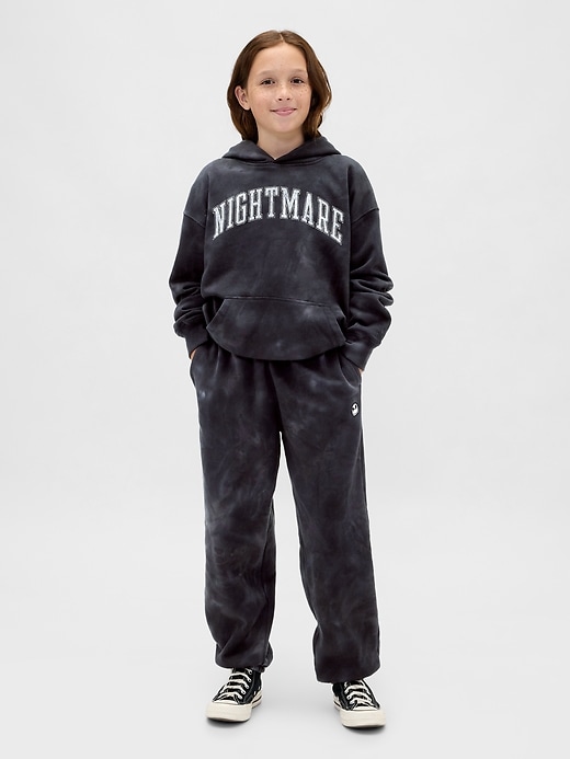 Image number 2 showing, Gap × Disney Tim Burton’s The Nightmare Before Christmas Kids VintageSoft Skull Baggy Joggers