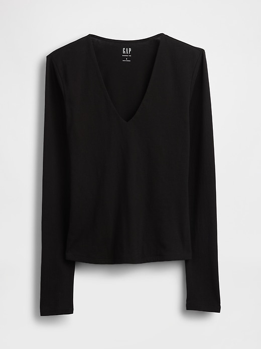 Image number 5 showing, CloseKnit Jersey V-Neck T-Shirt