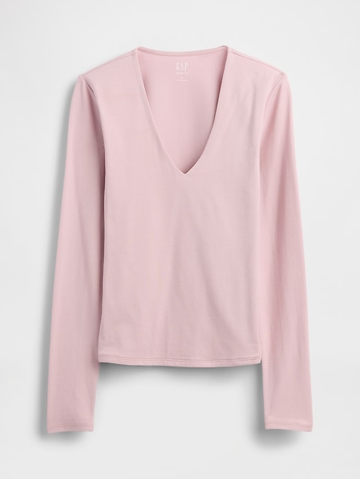 Image number 5 showing, CloseKnit Jersey V-Neck T-Shirt