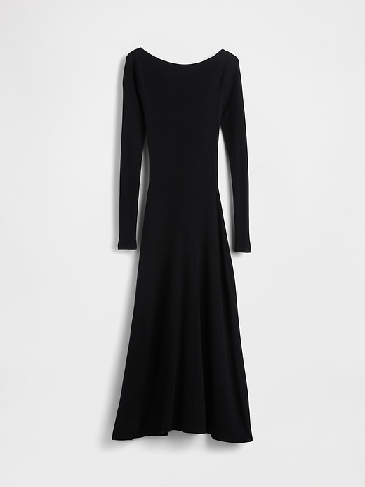 Image number 7 showing, Lightweight CashSoft Rib Maxi Sweater Dress