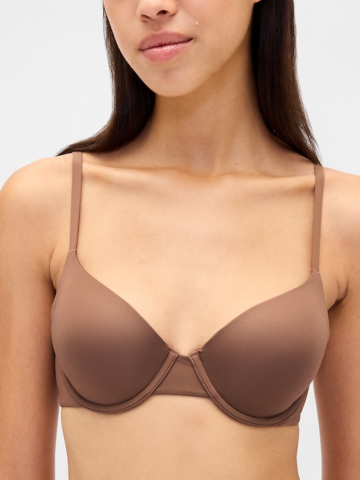 Image number 3 showing, SecondSkin Semi-Demi Bra