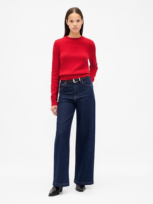 Image number 2 showing, CashSoft Crewneck Sweater