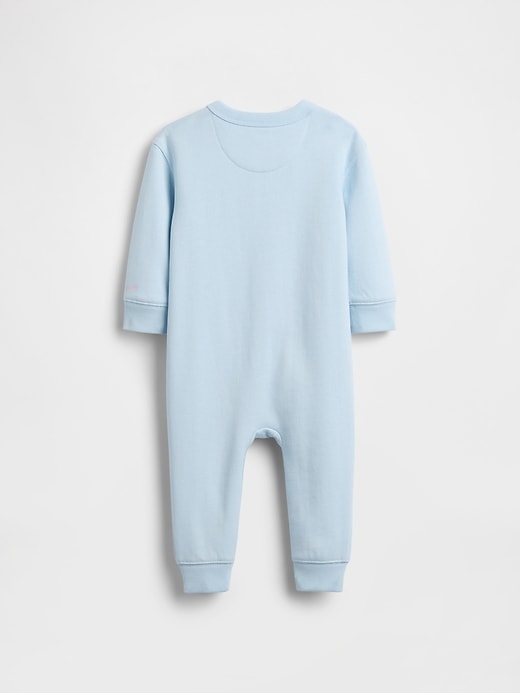 Image number 2 showing, Gap × Sandy Liang Baby VintageSoft Logo One-Piece