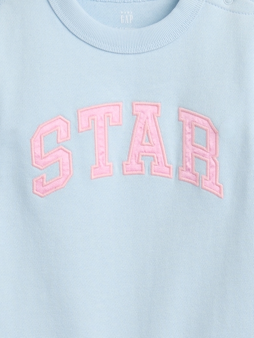 Image number 3 showing, Gap × Sandy Liang Baby VintageSoft Logo One-Piece