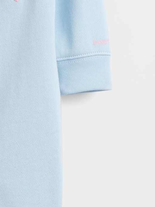 Image number 4 showing, Gap × Sandy Liang Baby VintageSoft Logo One-Piece