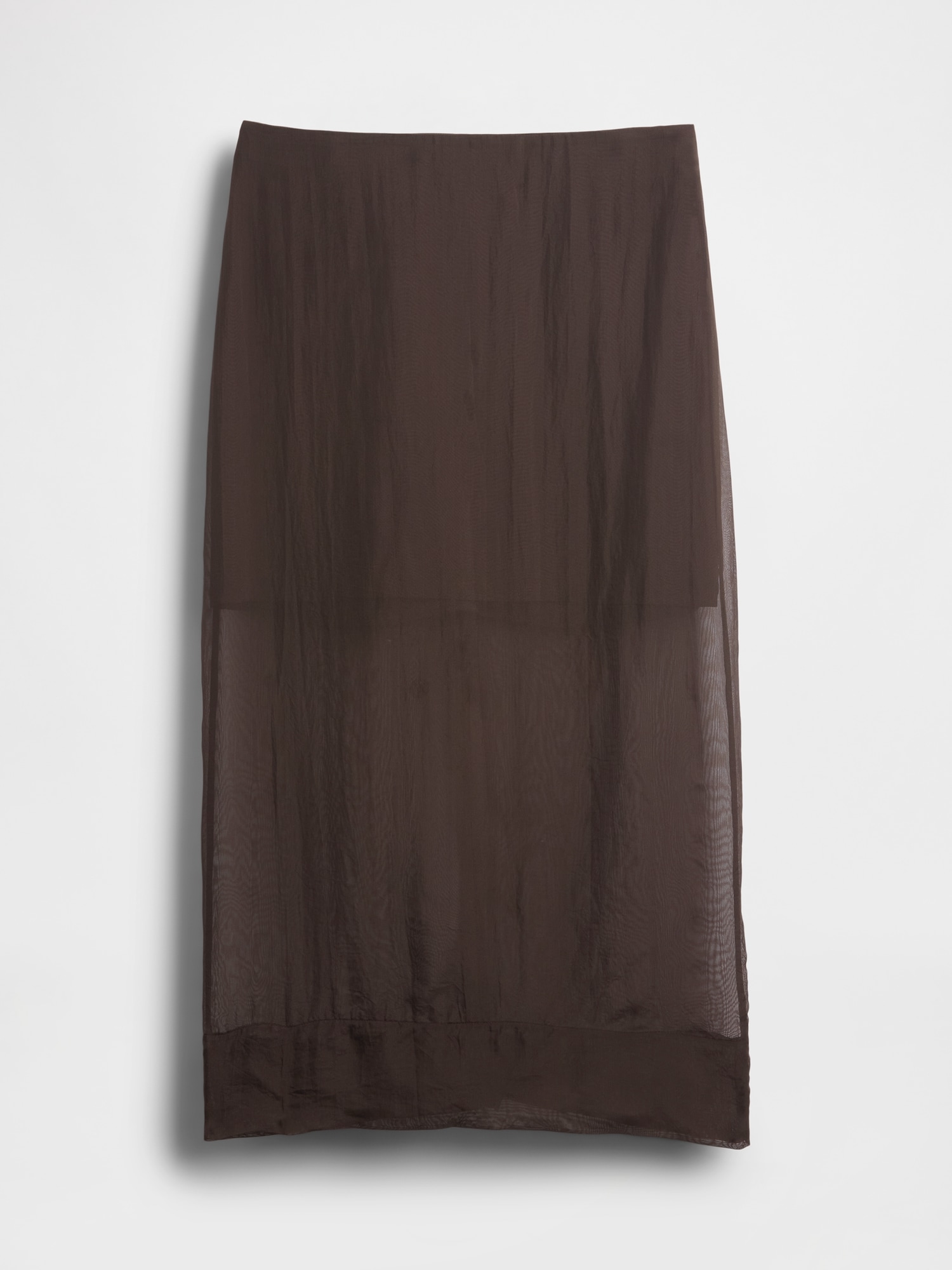 Женские юбки Gap Sheer Organza Maxi Skirt — фото 5