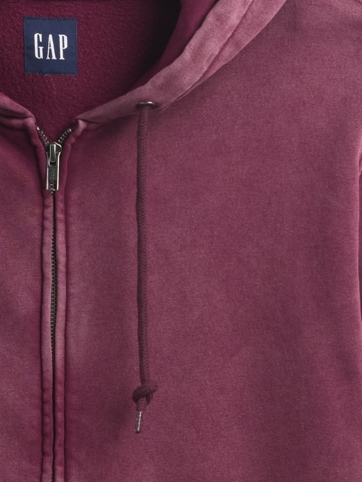 Image number 4 showing, Adult VintageSoft Zip Hoodie