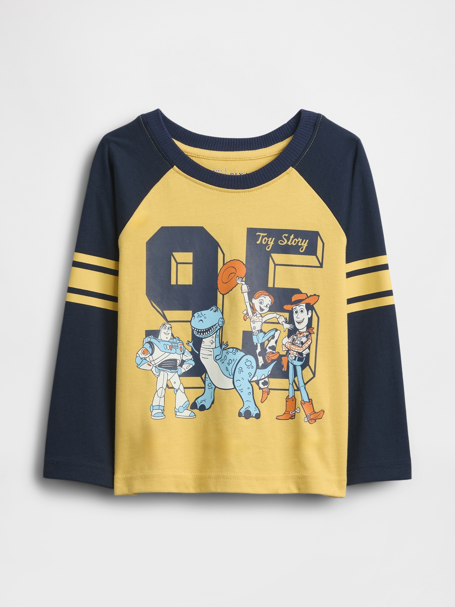 Gap × Disney Baby & Toddler Raglan Jersey T-Shirt - French Almond