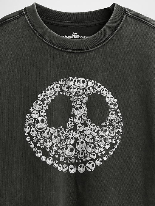Image number 6 showing, Gap × Disney Tim Burton’s The Nightmare Before Christmas Kids Skull T-Shirt