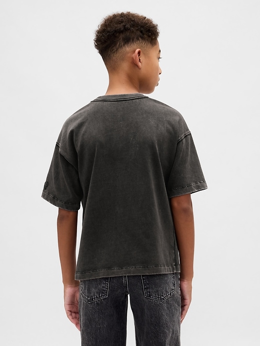 Image number 3 showing, Gap × Disney Tim Burton’s The Nightmare Before Christmas Kids Skull T-Shirt