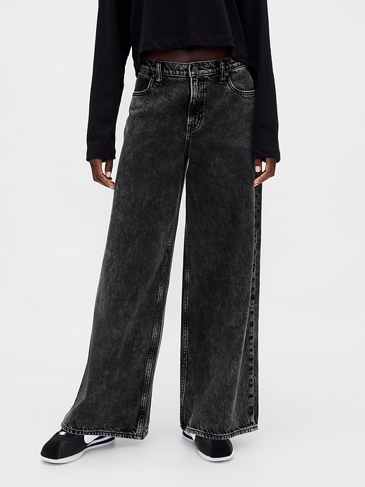 Image number 2 showing, Mid Rise UltraSoft Baggy Jeans