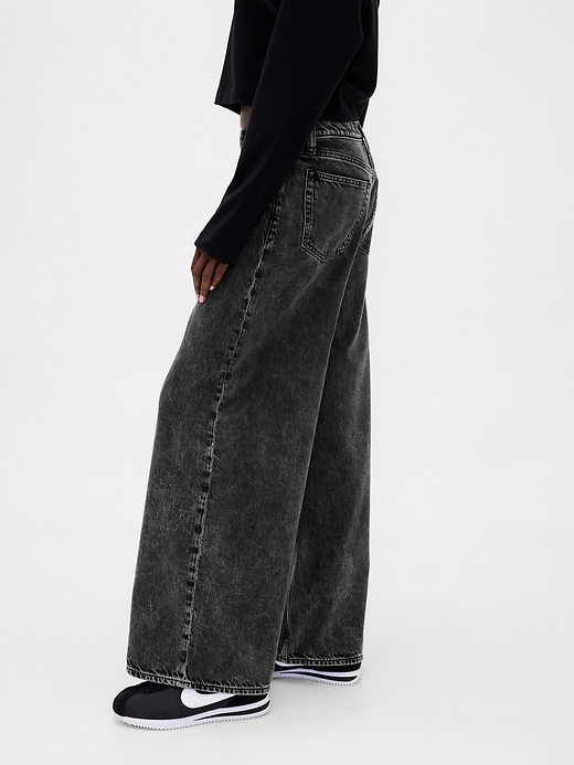 Image number 3 showing, Mid Rise UltraSoft Baggy Jeans
