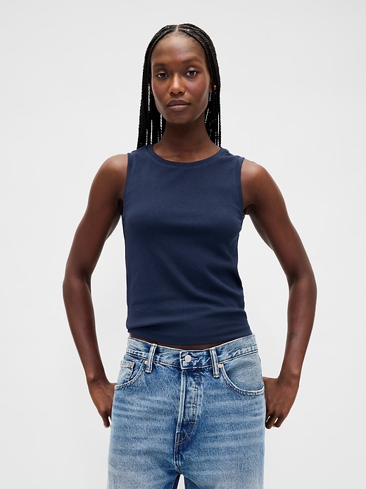 Image number 1 showing, Modern Shell Tank Top
