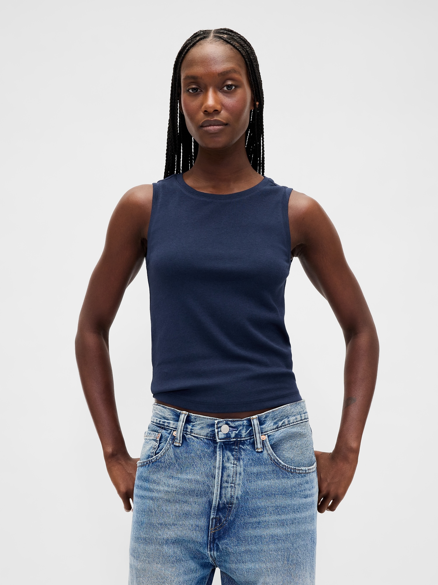 Modern Shell Tank Top