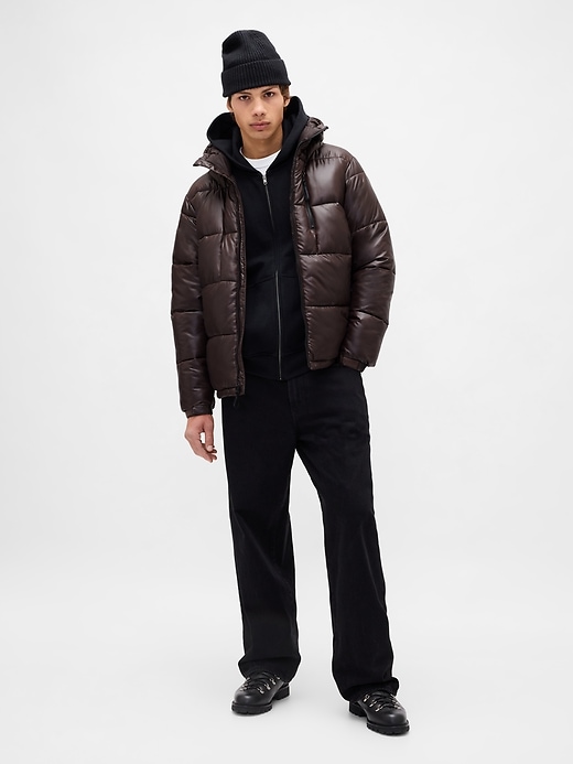 Image number 2 showing, Recycled Heavyweight Puffer Jacket
