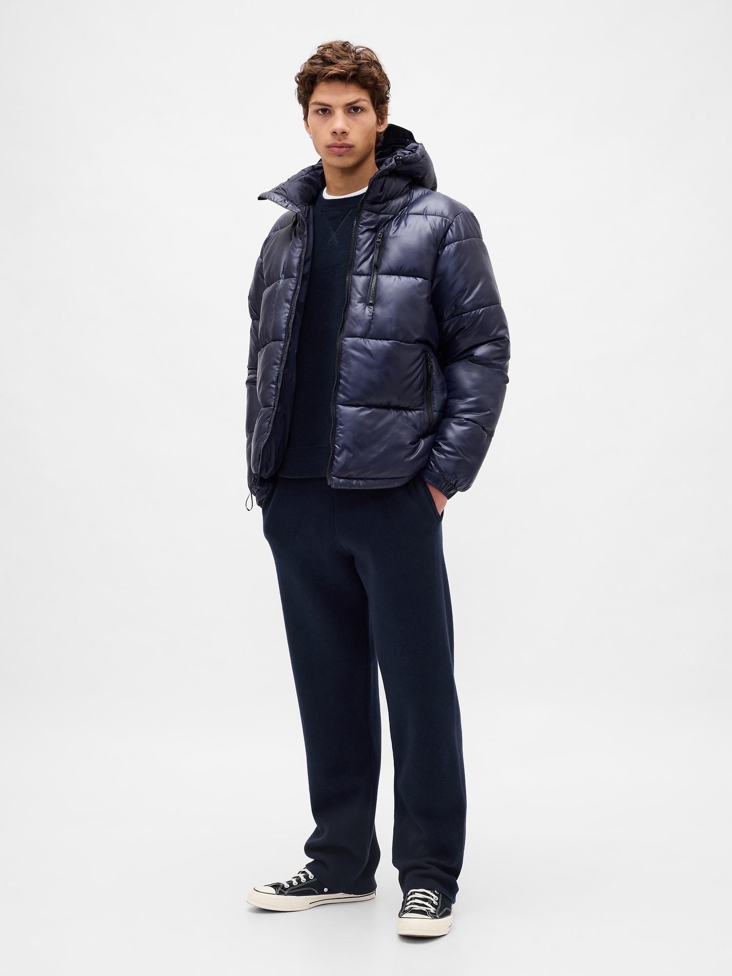 Heavyweight CashSoft Sweater Pants - Blue