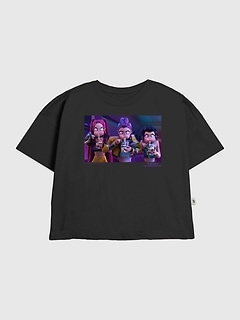 Kids K-Pop Demon Hunters Ramen Graphic T-Shirt