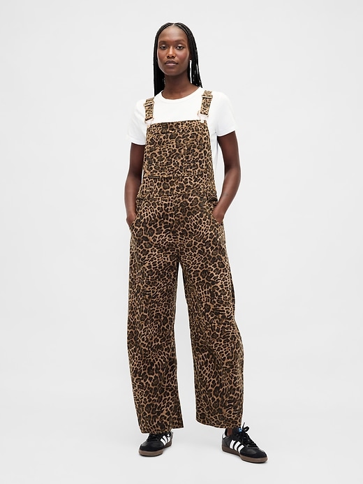 UltraSoft Denim Horseshoe Overalls