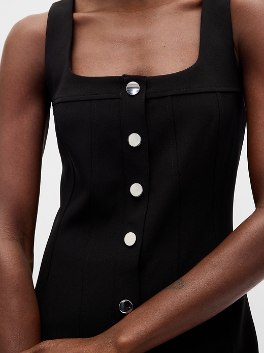 Image number 4 showing, BiStretch Seamed Mini Dress