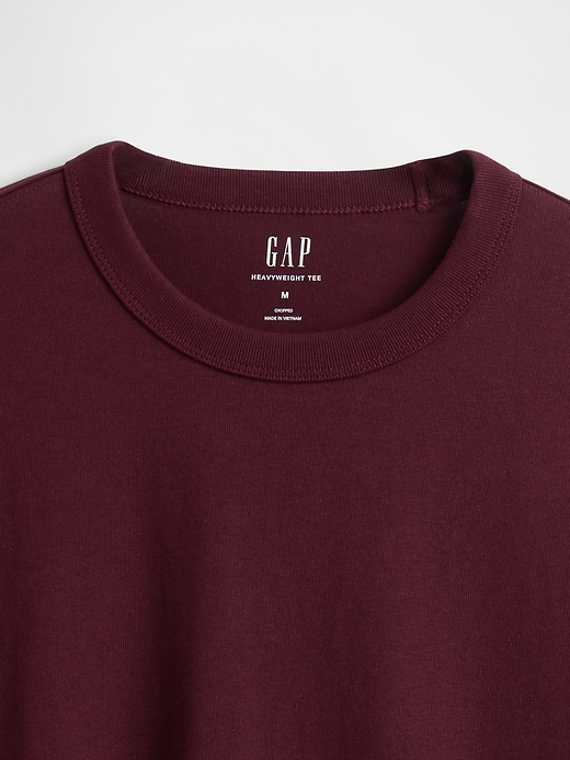 Image number 3 showing, Heavyweight Crop T-Shirt