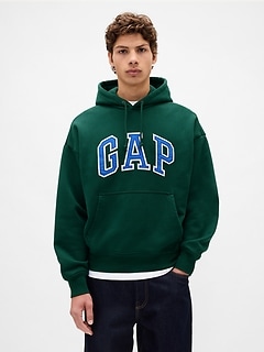 Extra Heavyweight French Terry Oversized Logo Hoodie