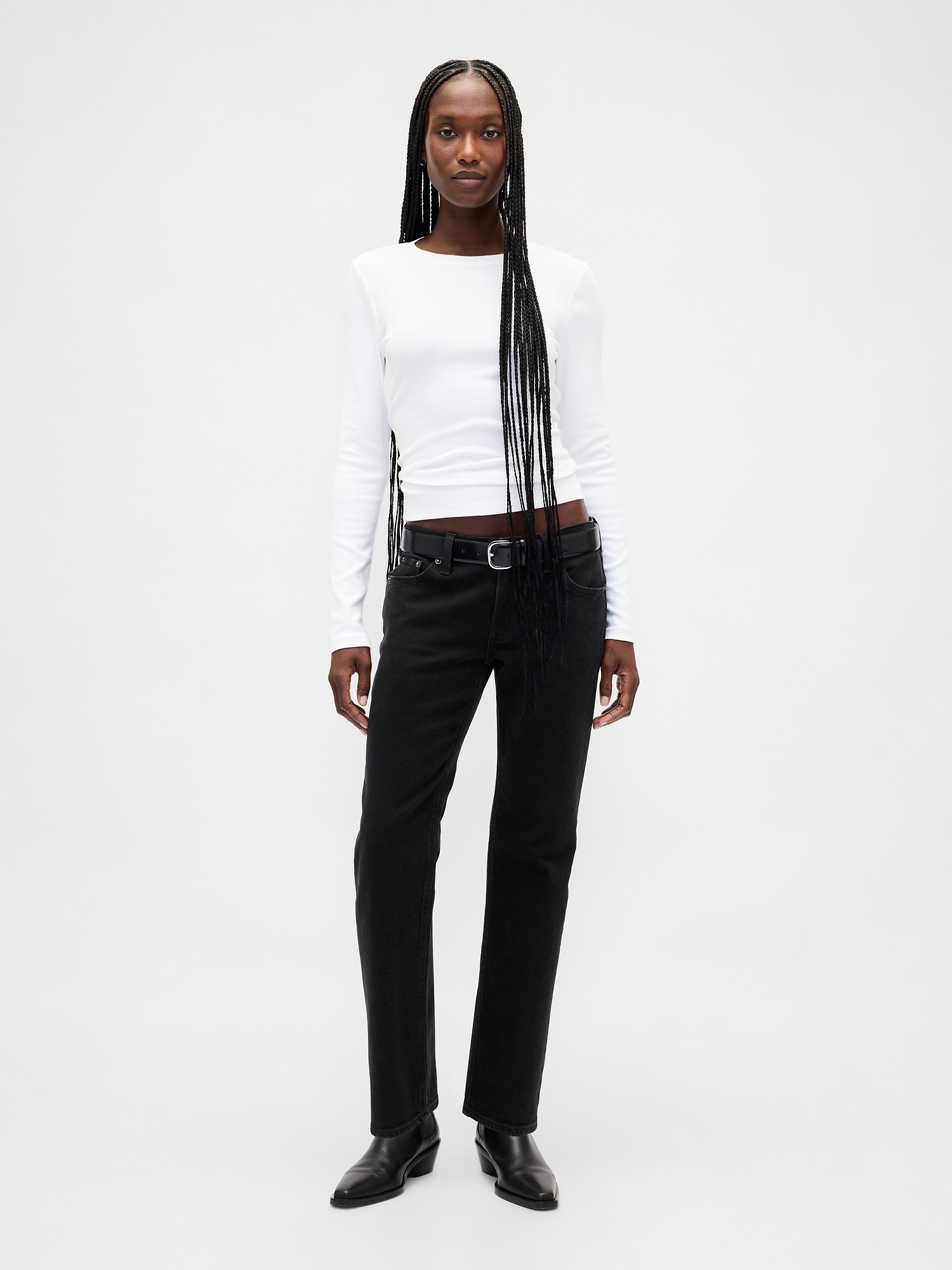 Женские джинсы Gap Low Rise '90s Slim Straight Jeans