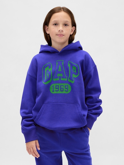 Kids VintageSoft Logo Hoodie