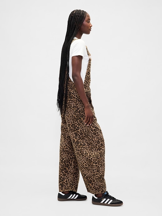 Image number 3 showing, UltraSoft Denim Horseshoe Overalls