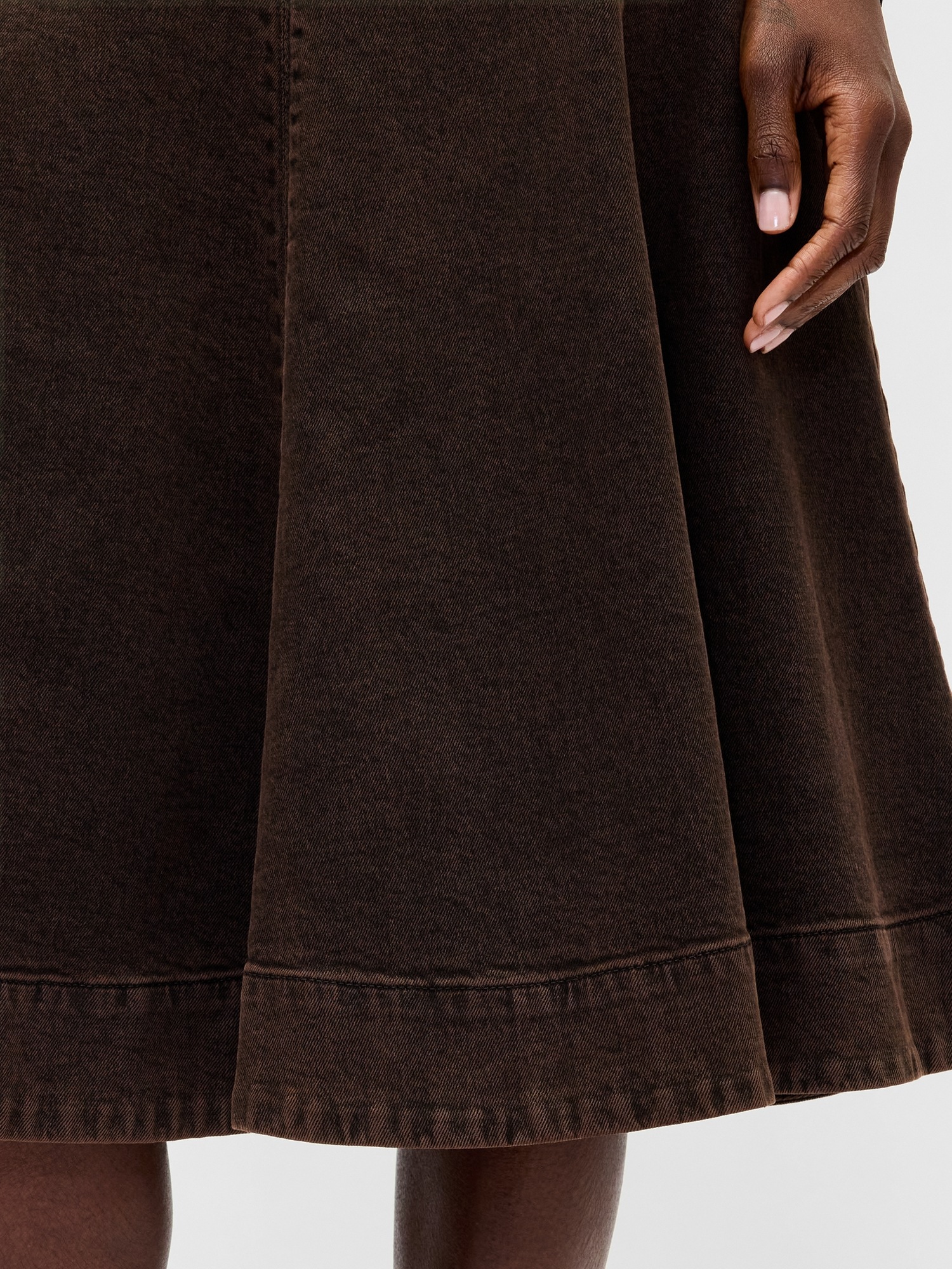 Женские юбки Gap Denim Tulip Midi Skirt — фото 3