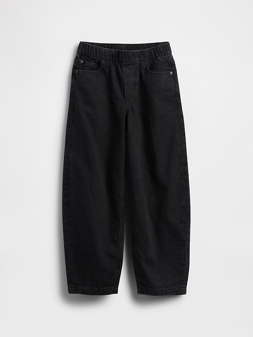 Image number 2 showing, Kids Baggy Barrel Jeans