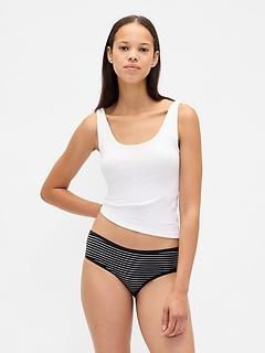 Organic Stretch Cotton Hipster (3-Pack)