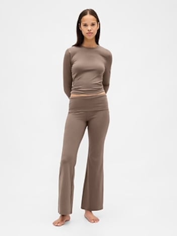 Modern Foldover PJ Leggings